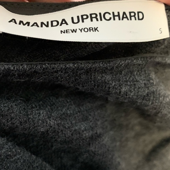 Amanda Uprichard Gray Amaya Dress with Pockets Size Small - Picture 6 of 7